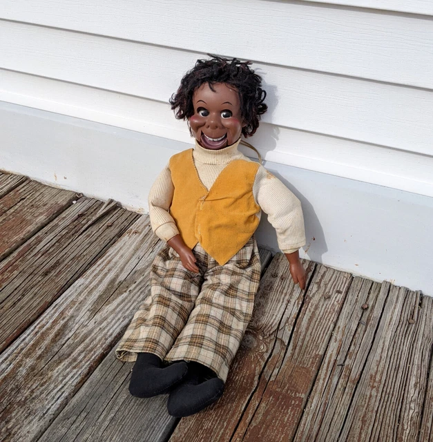 1973 EEGEE LESTER Ventriloquist Dummy Doll Puppet Willie Tyler Prop 44