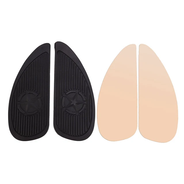 1 paio di cuscinetti di trazione serbatoio moto protezione ginocchio laterale gas stickZ2F1