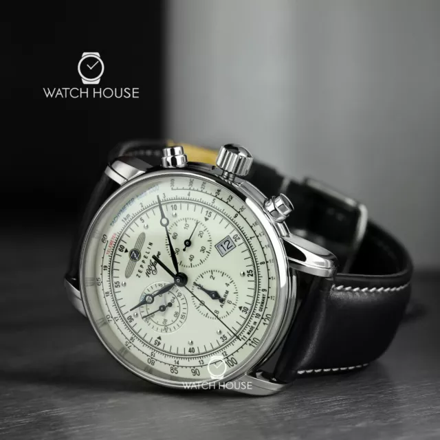 Zeppelin 8680-3 Serie 100 Jahre Zeppelin Alarm Chronograph