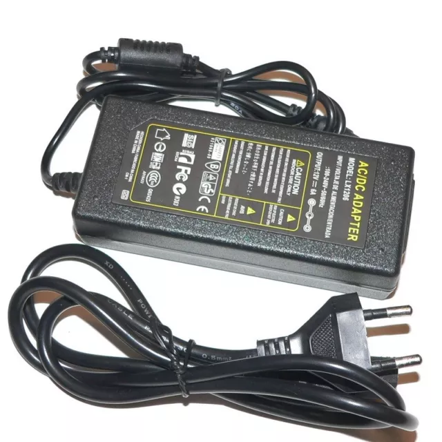 12V 6A LED Netzteil Trafo Treiber Driver Power Supply Netzadapter