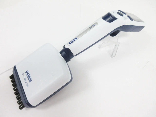 Rainin E8-1200Xls+ 17014498 8 Channel Electric Pipette 100 - 1200 Lts E4 Xls+