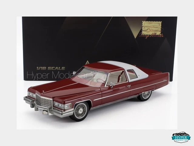 Miniature Auto 1:43 – Cadillac Coupe De Ville 1959 – Stamp-Models STM59605 (Rouge Pastel)