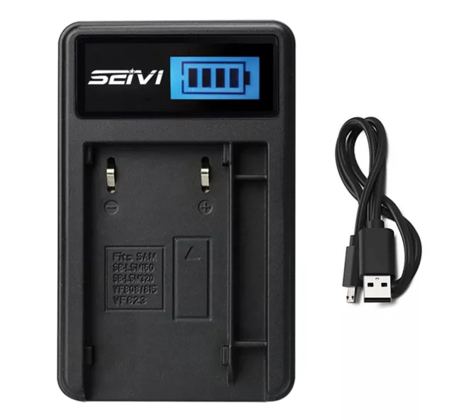 Battery Charger for JVC Everio GZ-HD30, GZ-HD40, GZ-HD300, GZ-HD320 Camcorder