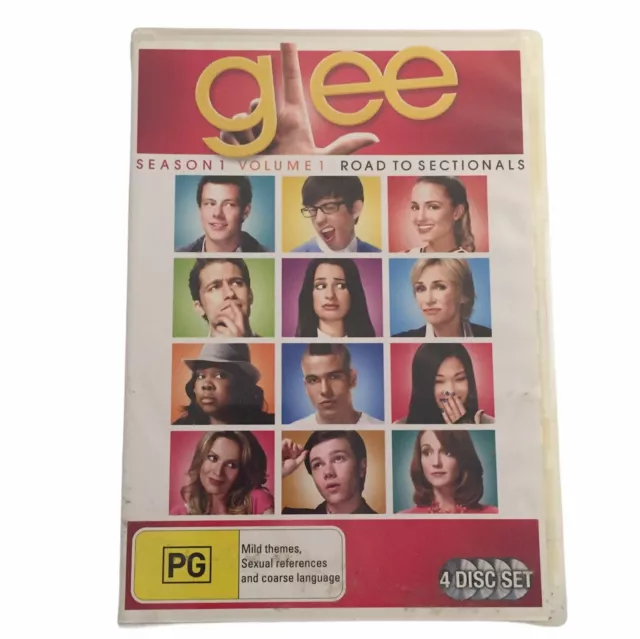 Glee - Road To Sectionals DVD Season 1 Volume 1 PG R4 PAL 4 Disc Set 2009