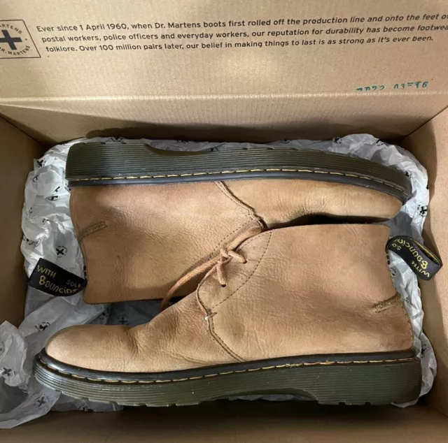 Dr martens on sale ember grizzly tan