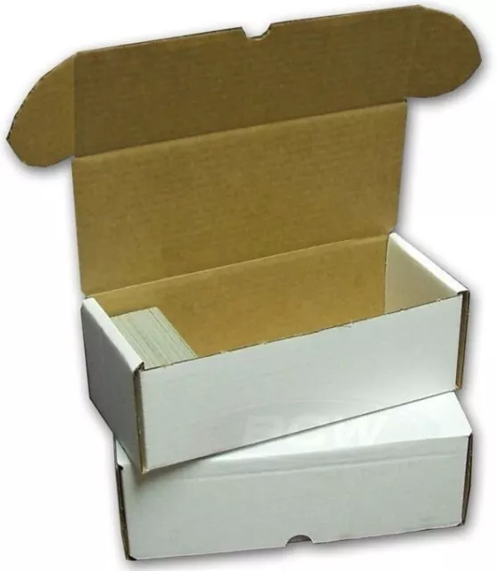 5x BCW Card Storage Box Cardboard 500ct Count 1-BX-500 2