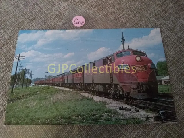 P3CNE Train or Station Postcard Railroad RR THE ALTON LIMITED GULF MOBILE OHIO