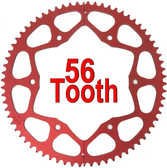 56T Tooth #35 Chain Split Sprocket Two 2 Piece Gear Drift Trike Go Kart Racing