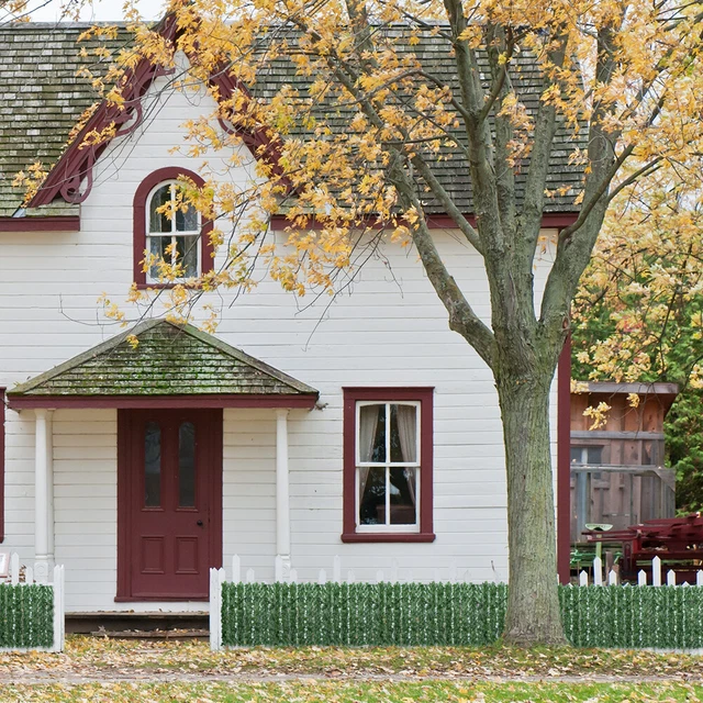 Garten Sichtschutz Zaun Efeu Hecke Künstliche Sichtschutzzaun Wandbegrünung 1x3m