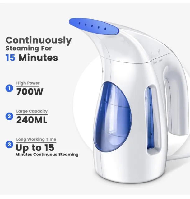 Mini Ironing Machine Handheld Clothes Garment Steamer For Home