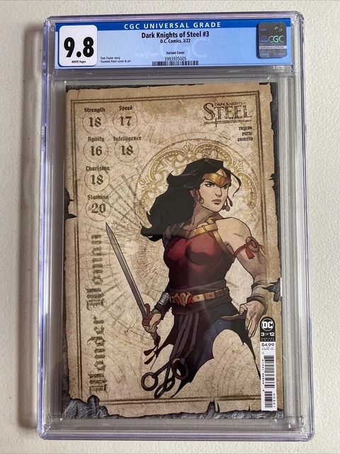 Dark Knights of Steel #3 cgc 9.8 Yasmine Putri 1:25 Wonder Woman variant