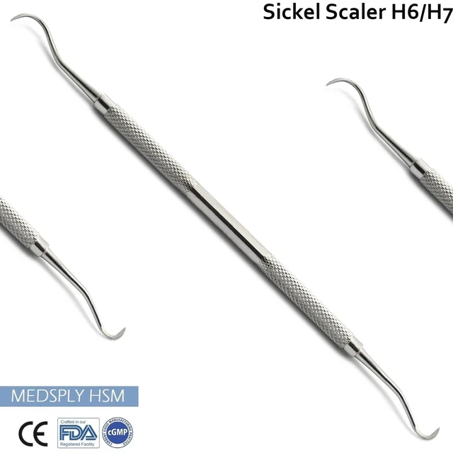 DawnProMed Dental Sickle Scaler - Anterior Towner Jacquette U15-33 Double Ended - Germany