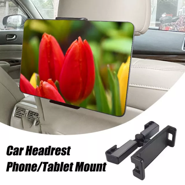 360° Car Back Seat Headrest Holder Mount Stand For iPhone iPad Tablet Universal