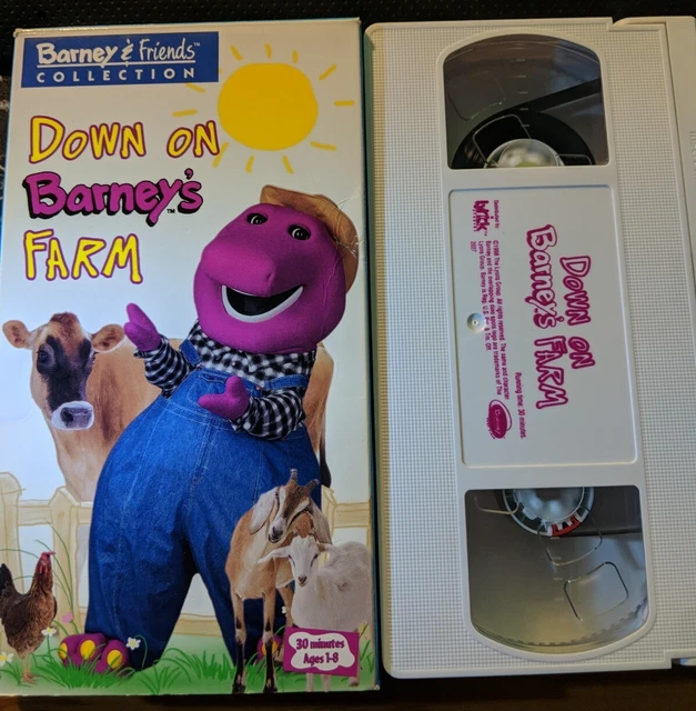 Barney Friends Down On Barney S Farm Time Life Video Vhs Tape My XXX