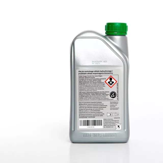 Genuine Vw/Audi/Seat/Skoda Power Steering Fluid 1Ltr 2