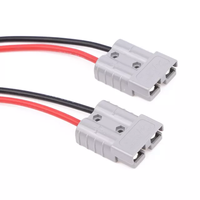 SOFT SILICONE BATTERY Cable Set With High Current Plug 50A-600V