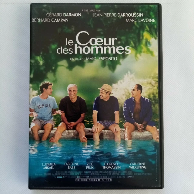 dvd film le coeur des hommes avec marc lavoine Bernard Campan Gérard Darmon