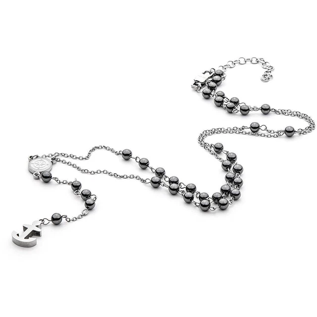 Collana Uomo Con Pendente Freccia Geometrica In Acciaio Inox – Regalo Originale