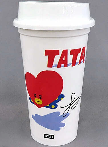 Mug Tata Buoy Reusable Cup Bt21 Dunkin Donuts