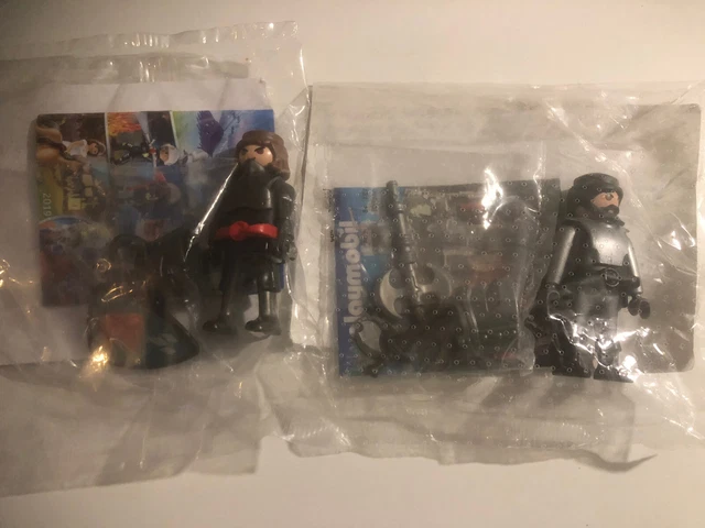 Playmobil Exclusivité Quick - 2 Chevaliers - Figurines Neuves Sous Blister - Thème Moyen-Âge