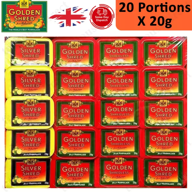 Robertson Golden Shred Marmalade - 20 x 20gm