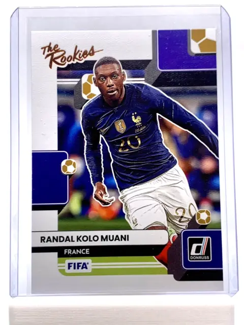 Randal Kolo Muani — 2022-23 Donruss FIFA The Rookies #19 RC