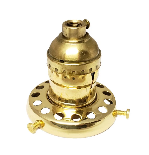 B&P Lamp 2 1/4" Fitter Screw-On Uno-Type Shade Holder