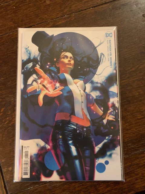 Batman Vs Robin #1 Joshua Middleton Card Stock Variant Cover Dc Comics