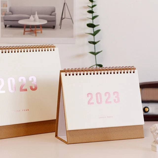 2023 DESK CALENDAR Month to View Home Office Table Work Top Planner