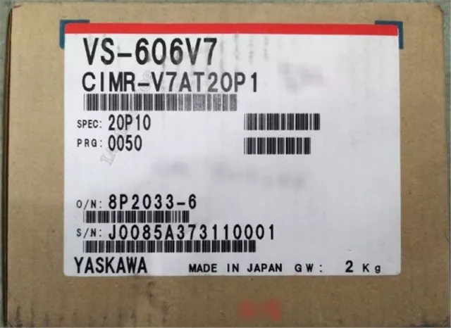 1Pc Neues Yaskawa VS-606V7 CIMR-V7AT20P1 0.1KW yi