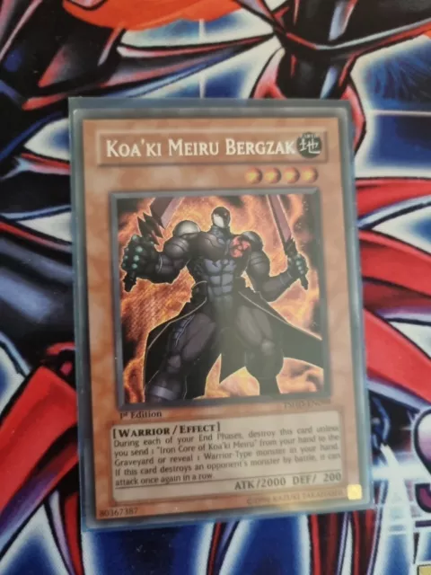 Koa'ki Meiru Bergzak TSHD-EN099 Secret Rare 1st Ed Near Mint Yugioh