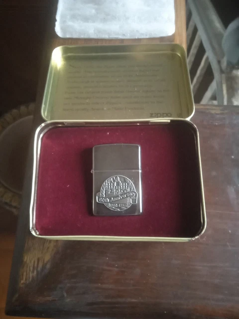 Zippo 60° Anniversario 1932-1992 NUOVO!
