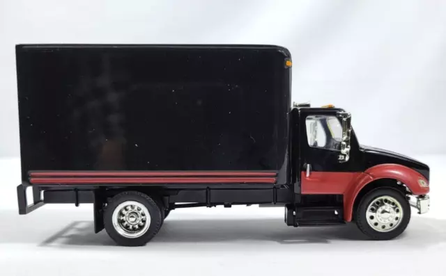 Black/Red Freightliner Medium Duty Truck by Tonkin Scale 1:43 6"