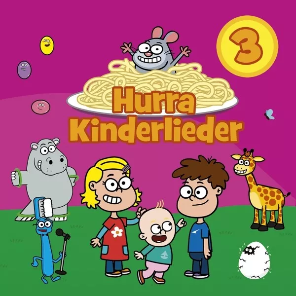 Hurra Kinderlieder 3 - Hurra Kinderlieder   Cd Neuf