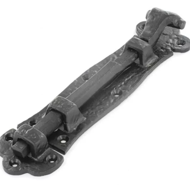 Securit S3340 Cast Iron Black Antique / Tudor Style Door Bolt Lock 125Mm