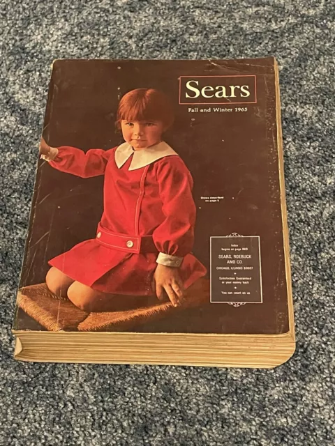 Vintage 1965 Sears, Roedbuck & Co  Fall/Winter Catalog Edition 232