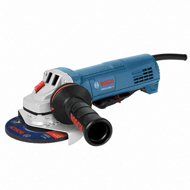 BOSCH GWX10-45DE Angle Grinder,10 A,Barrel Grip,4.6 lb