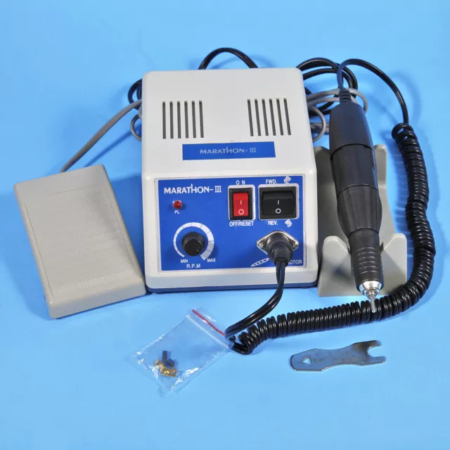 Dental Lab Marathon Micromotor micromotore + 35K RPM Handpiece ODONTOTECNICO IT