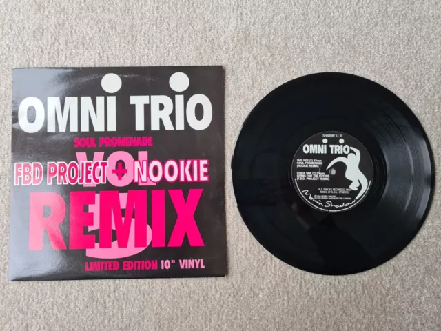 Omni Trio – Vol 5 – Soul Promenade Remix 10″ Moving Shadow – SHADOW 51 R VG+