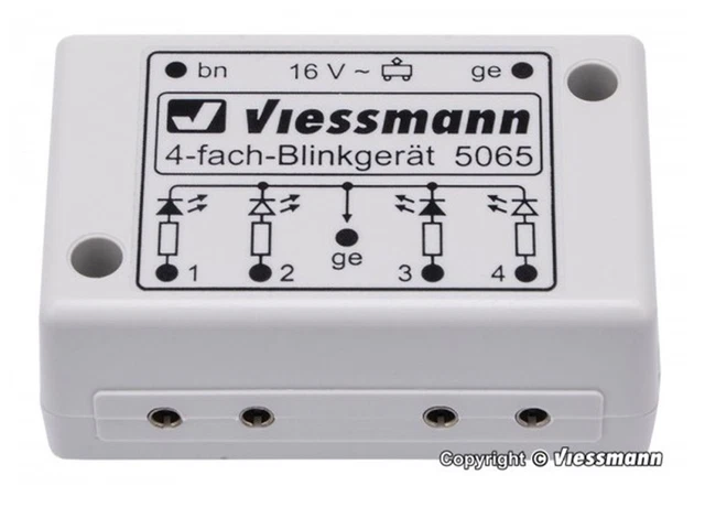 Viessmann 4012 H0 Signal lumineux d'entrée Modèle prêt à l'emploi DB