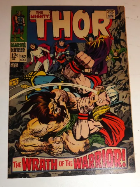 Thor #152 Kirby Classic 1968 Destroyer Vf/Vf-