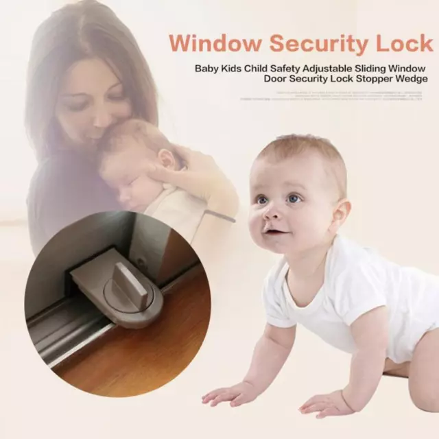 Adjustable Sliding Door Window Lock - Aluminum Alloy Lock' Safety B7S1