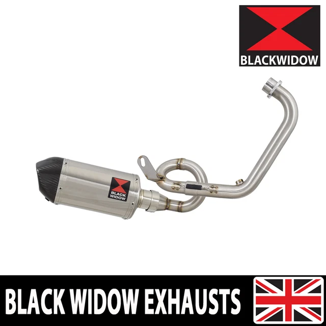 Benelli tnt 125 black widow exhaust deals