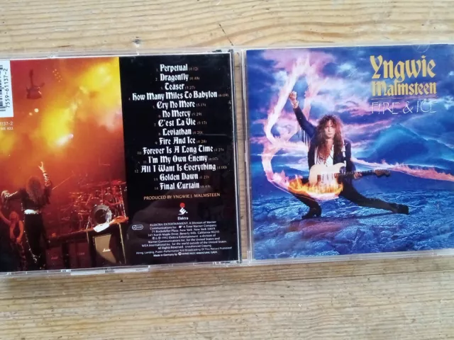 Yngwie Malmsteen - Fire & Ice - Cd  - Gratisversand