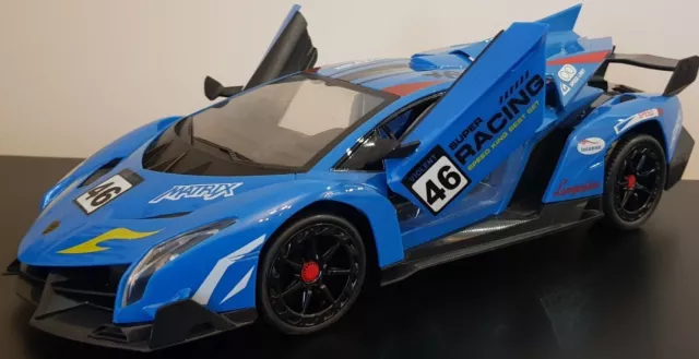 Large Lamborghini Veneno Rechargeable Remote Control Car Girls Boys Toys  1:12