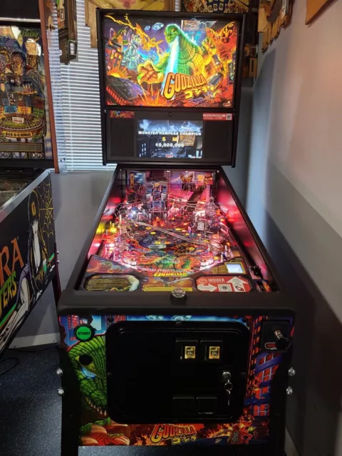 Stern Godzilla Pro Pinball Machine  Stern Dealer In Stock