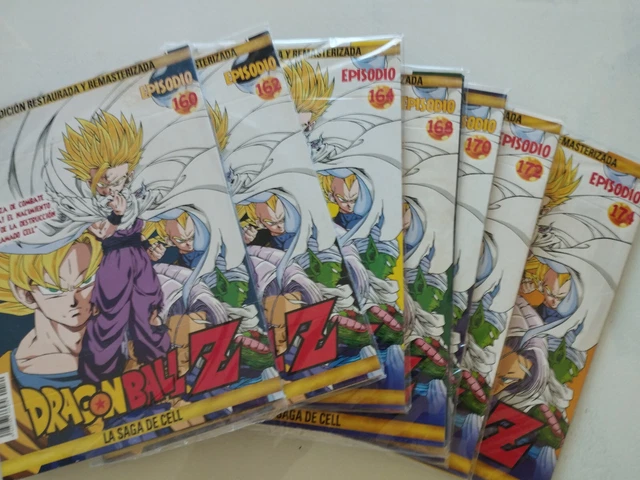 DRAGON BALL Z Saga Cell Akira Toriyama - 14 Episodios - 7 x DVD Español