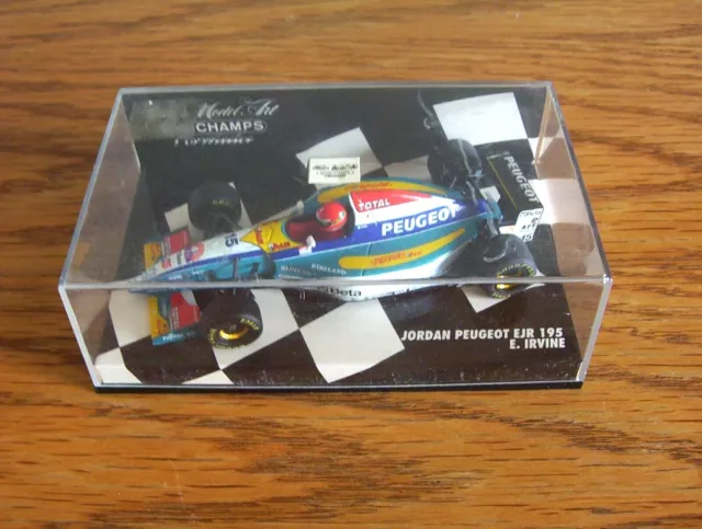 Minichamps 1/43 scale Jordan Peugeot EJR 195, E. Irvine [1995].