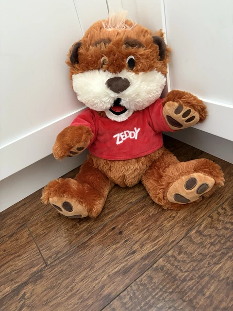 ZELLERS MASCOT TEDDY Bear ZEDDY With Red Shirt Plush 13