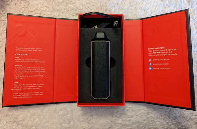 XVAPE® ARIA Vaporizer in Gothic Black - Gebraucht - sehr gut